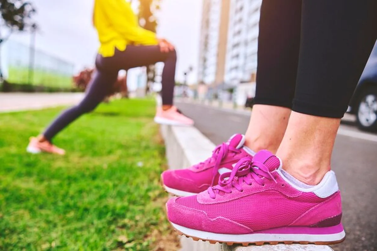 Buty do biegania z bliska